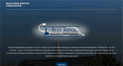 Desktop Screenshot of blueridgebaptist.org