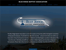 Tablet Screenshot of blueridgebaptist.org